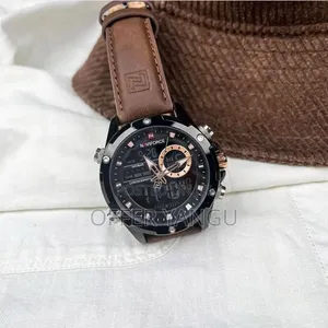 Naviforce Nf9208 Watch (Mikanda Ya Ngozi)