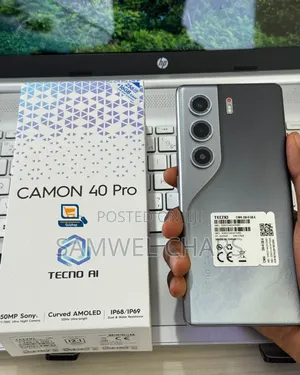 New Tecno Camon 40 256 GB Silver