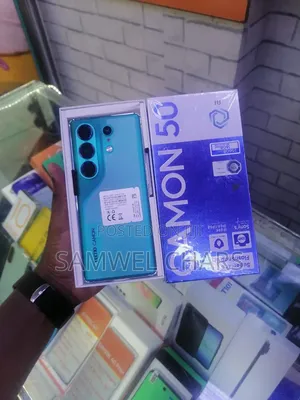 New Tecno Camon 50 256 GB Blue