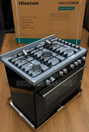 Hisense Cooker
Full 5 Gas Plates
Electric Oven 60*90