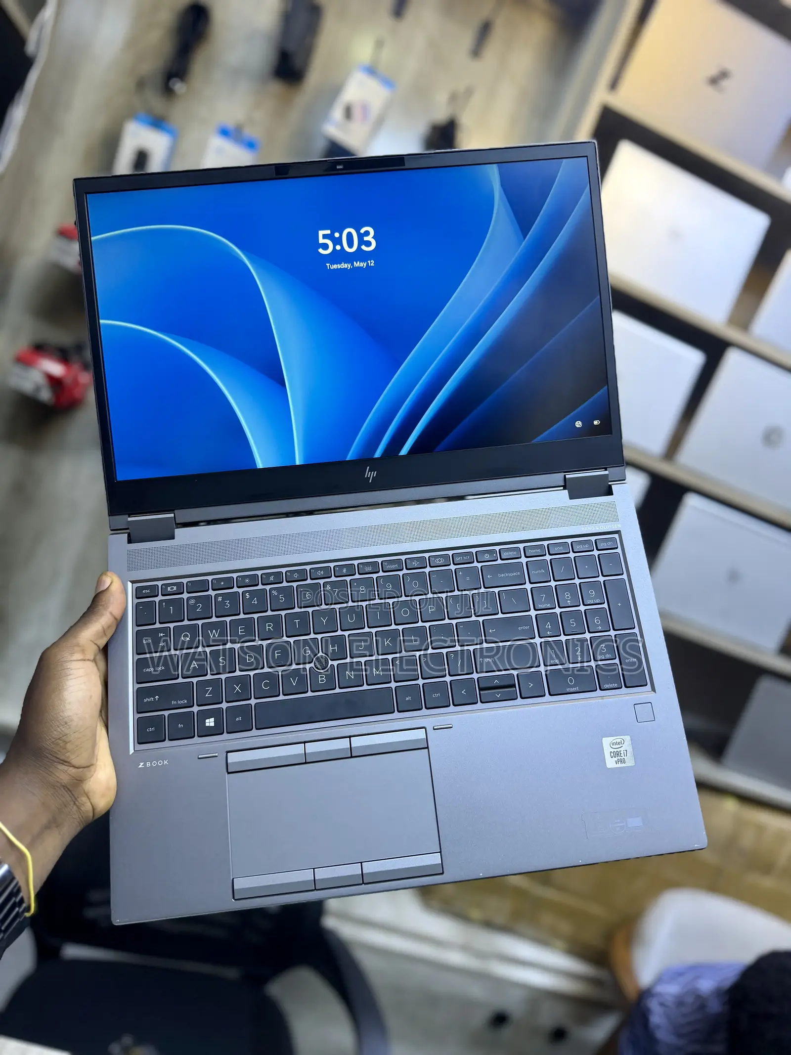 Laptop HP Zbook Fury 15 G7 32GB Intel Core i7 SSD 512GB