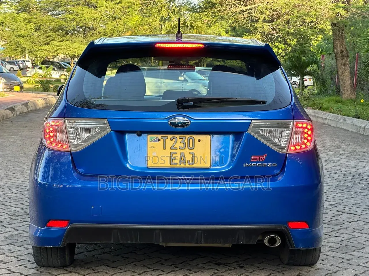 Subaru Impreza 2011 Blue