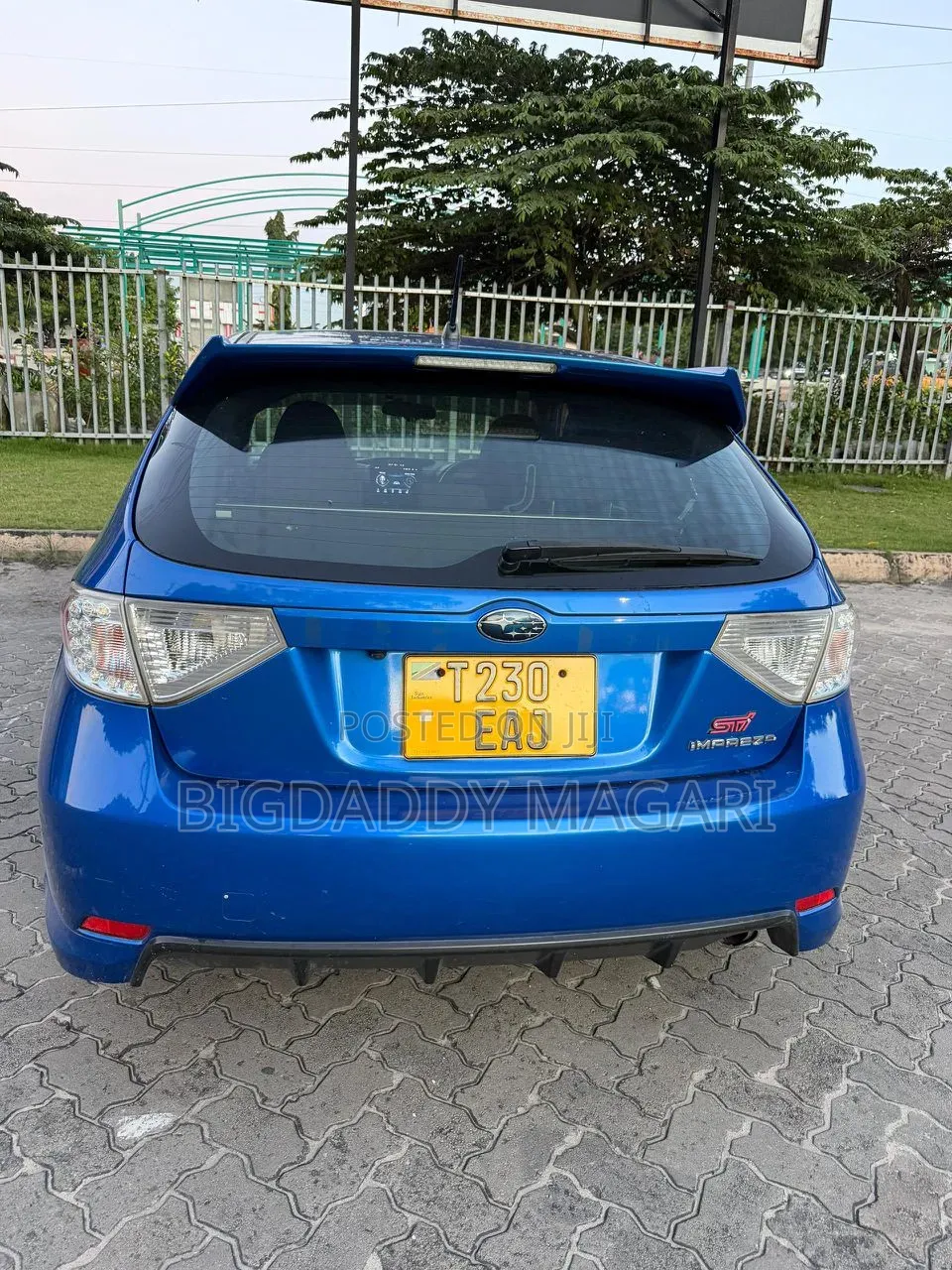 Subaru Impreza 2011 Blue