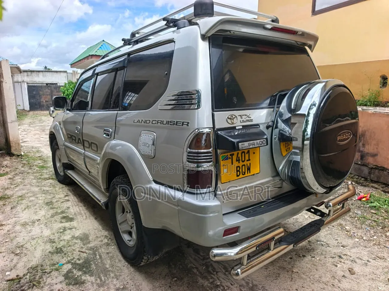 Toyota Land Cruiser Prado 2002 Silver