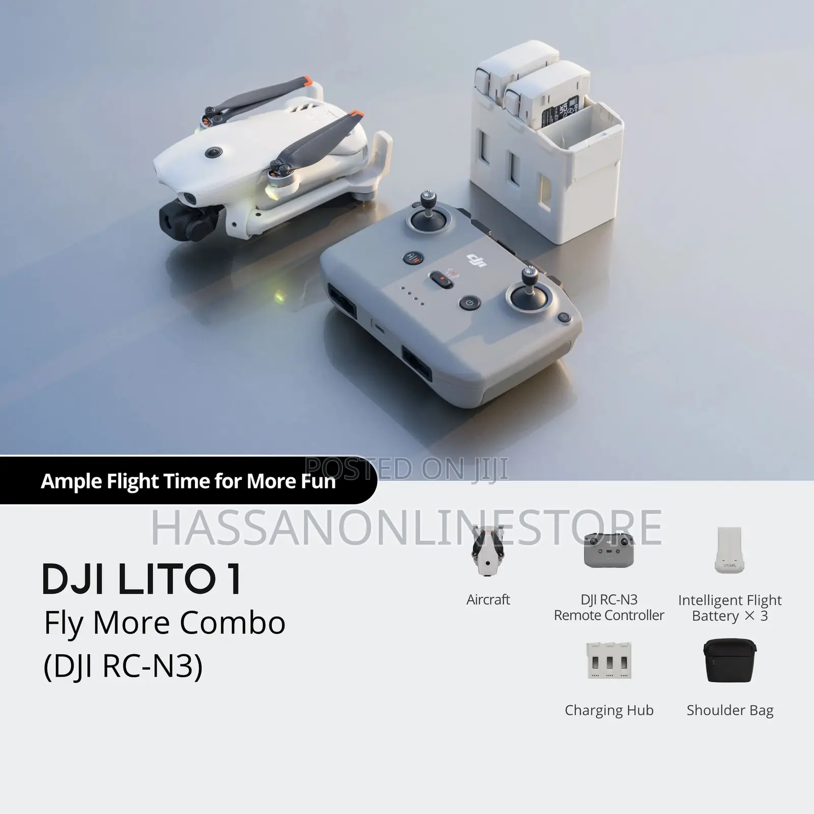 Dji Lito 1 Fly More Combo (Dji Rc-N3)