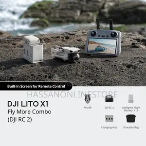 Dji Lito X1 Fly More Combo (Dji Rc-2)
