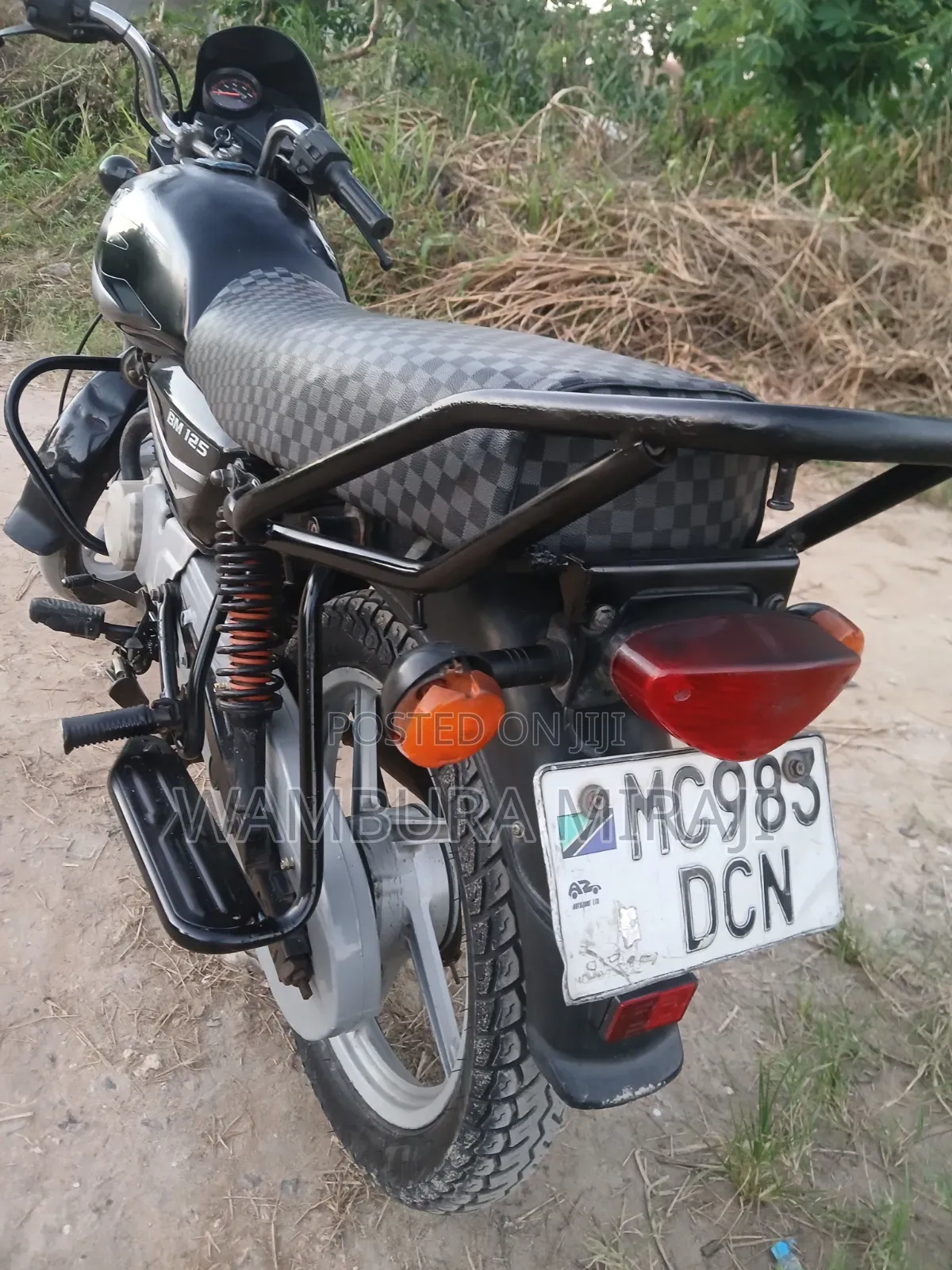 New Bajaj Boxer 125 2025 Black