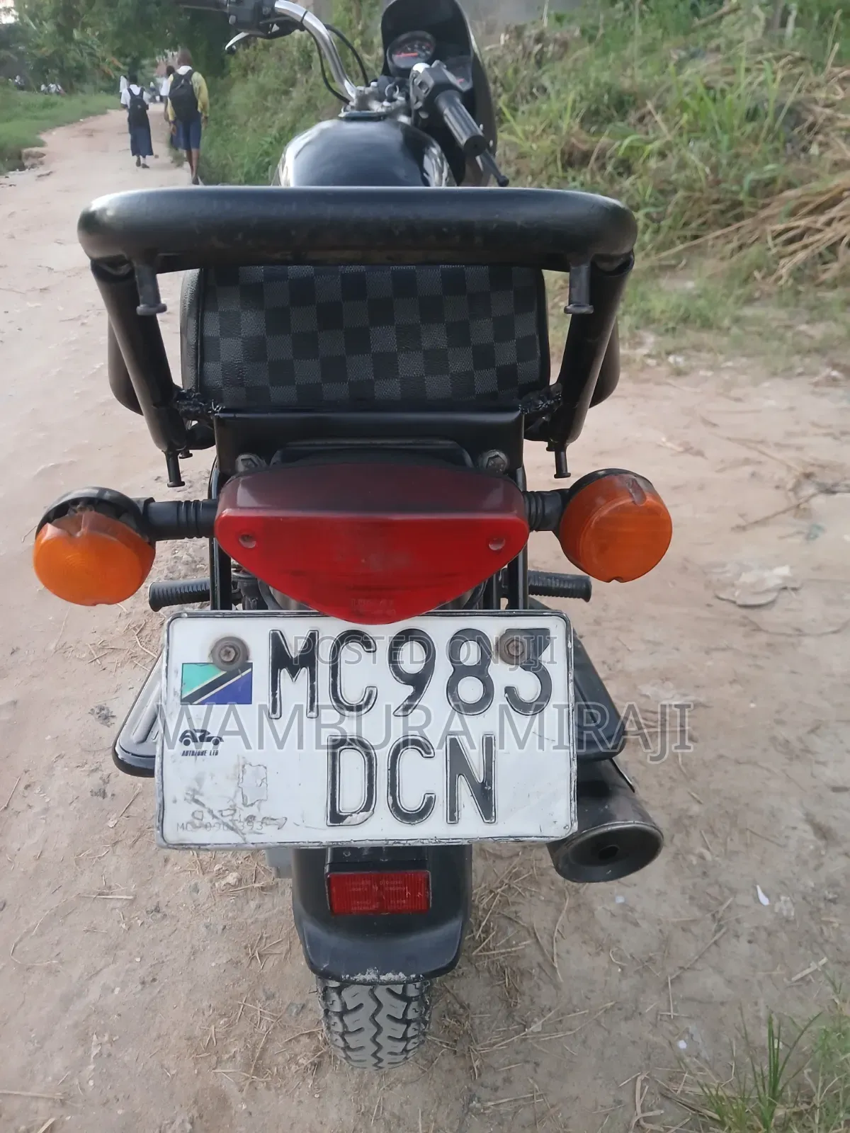 New Bajaj Boxer 125 2025 Black