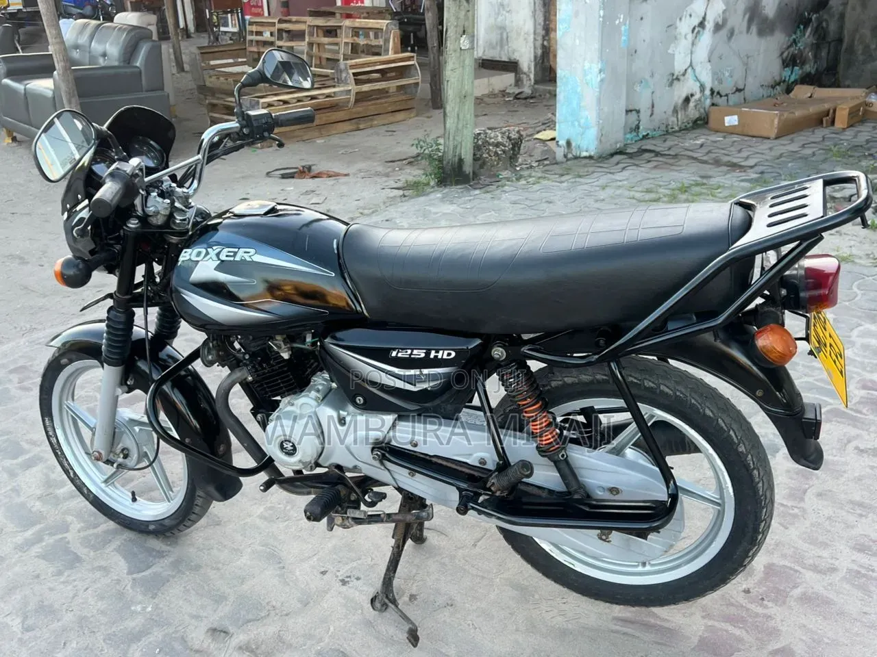 Bajaj Boxer X125 2025 Black