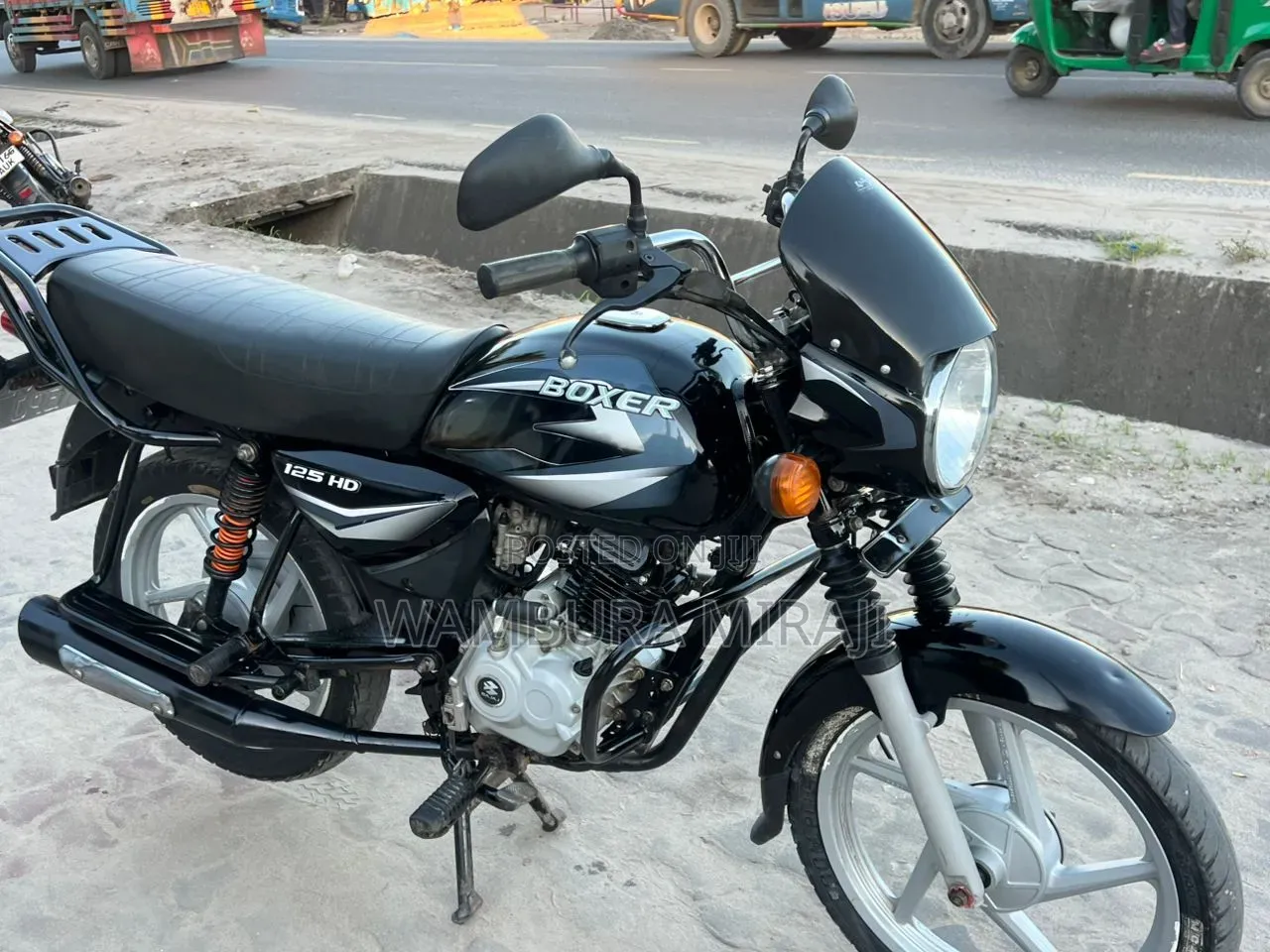 Bajaj Boxer X125 2025 Black