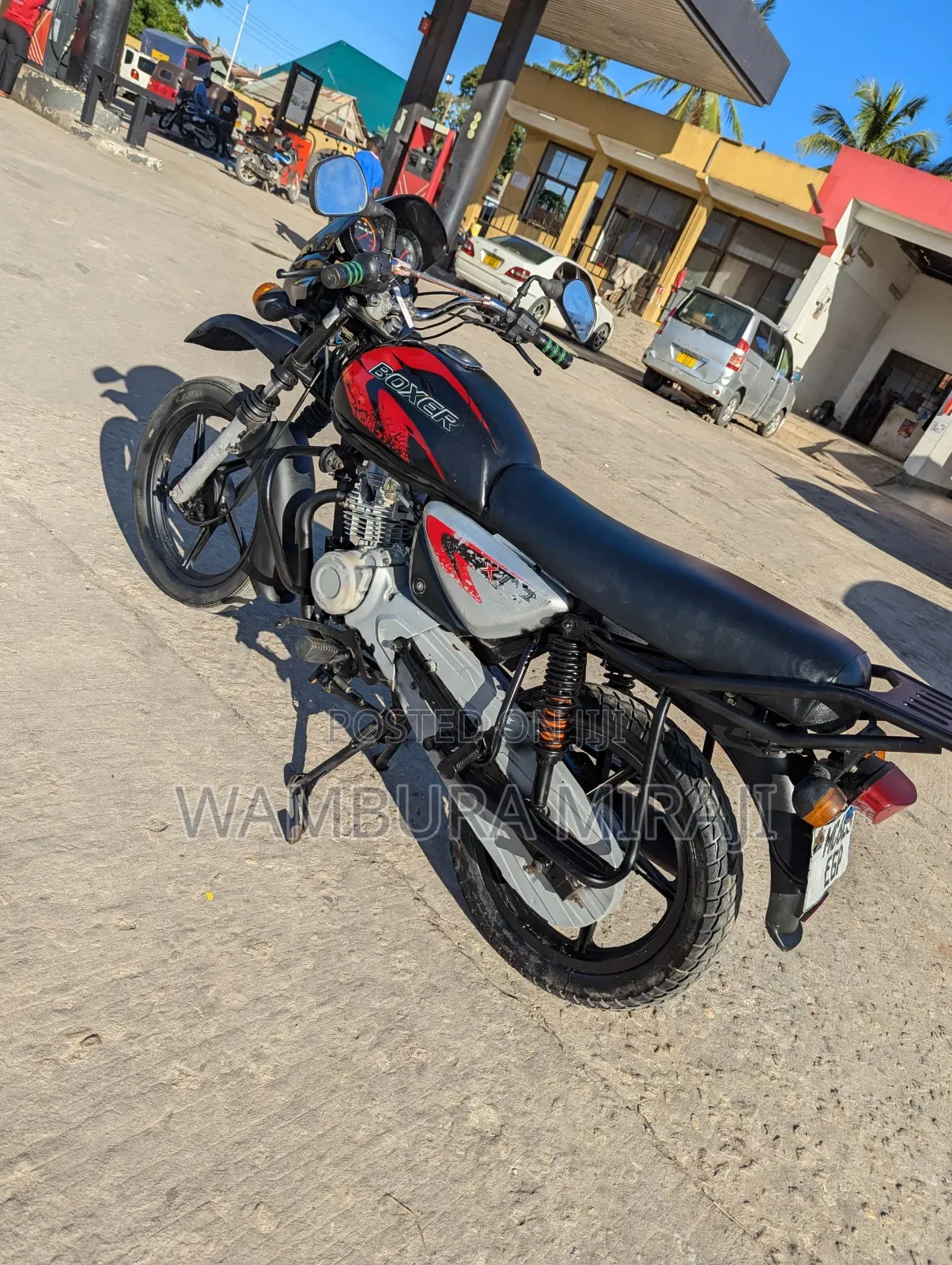 New Bajaj Boxer 125 2025 Black