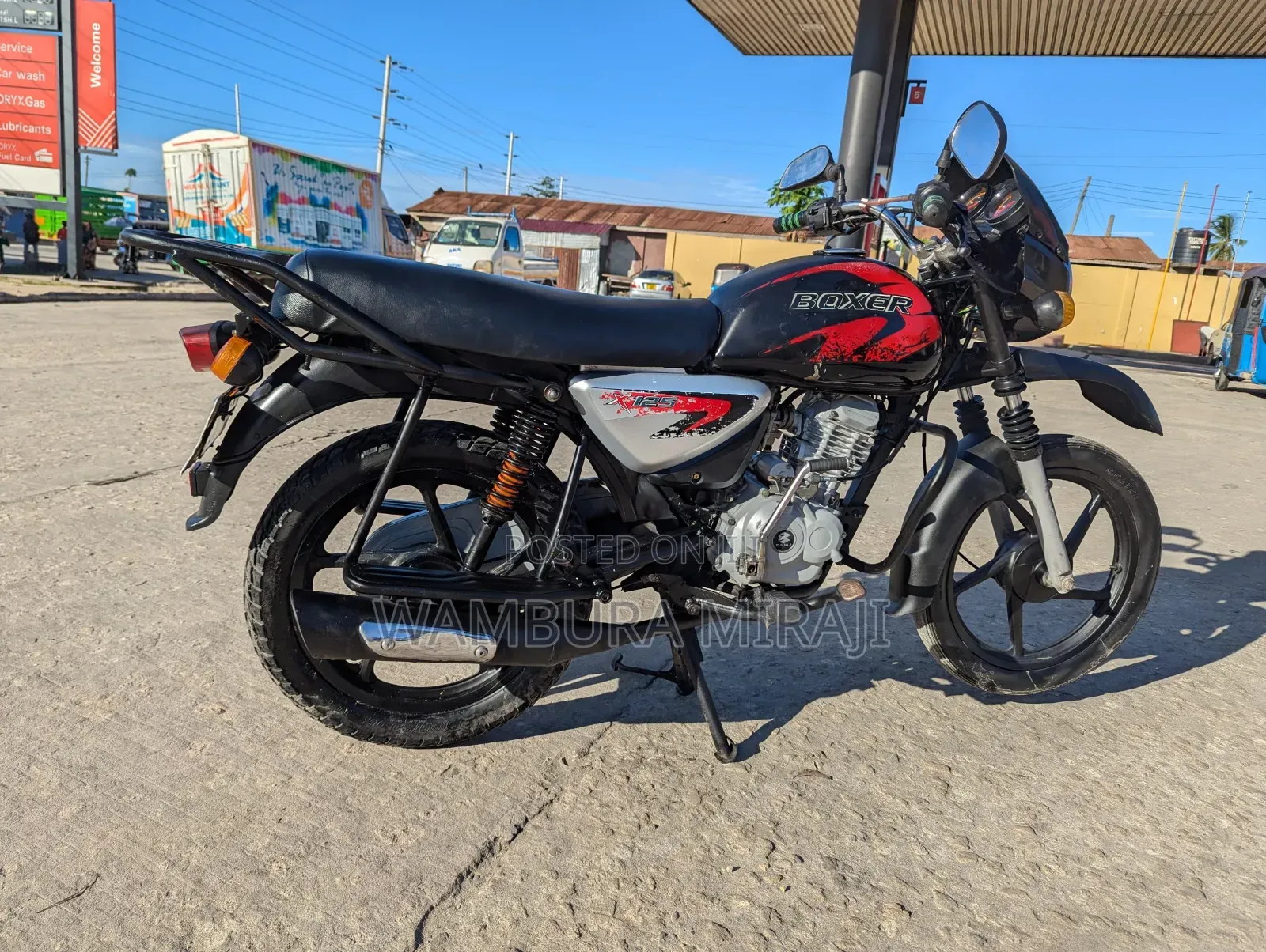 New Bajaj Boxer 125 2025 Black