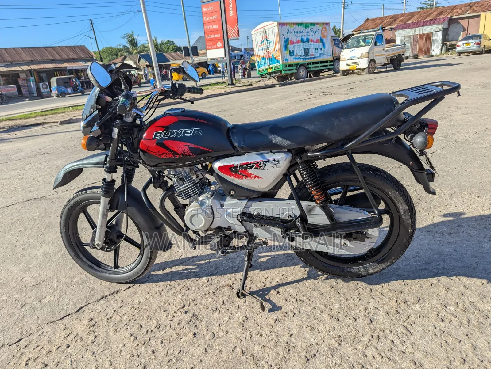 New Bajaj Boxer 125 2025 Black
