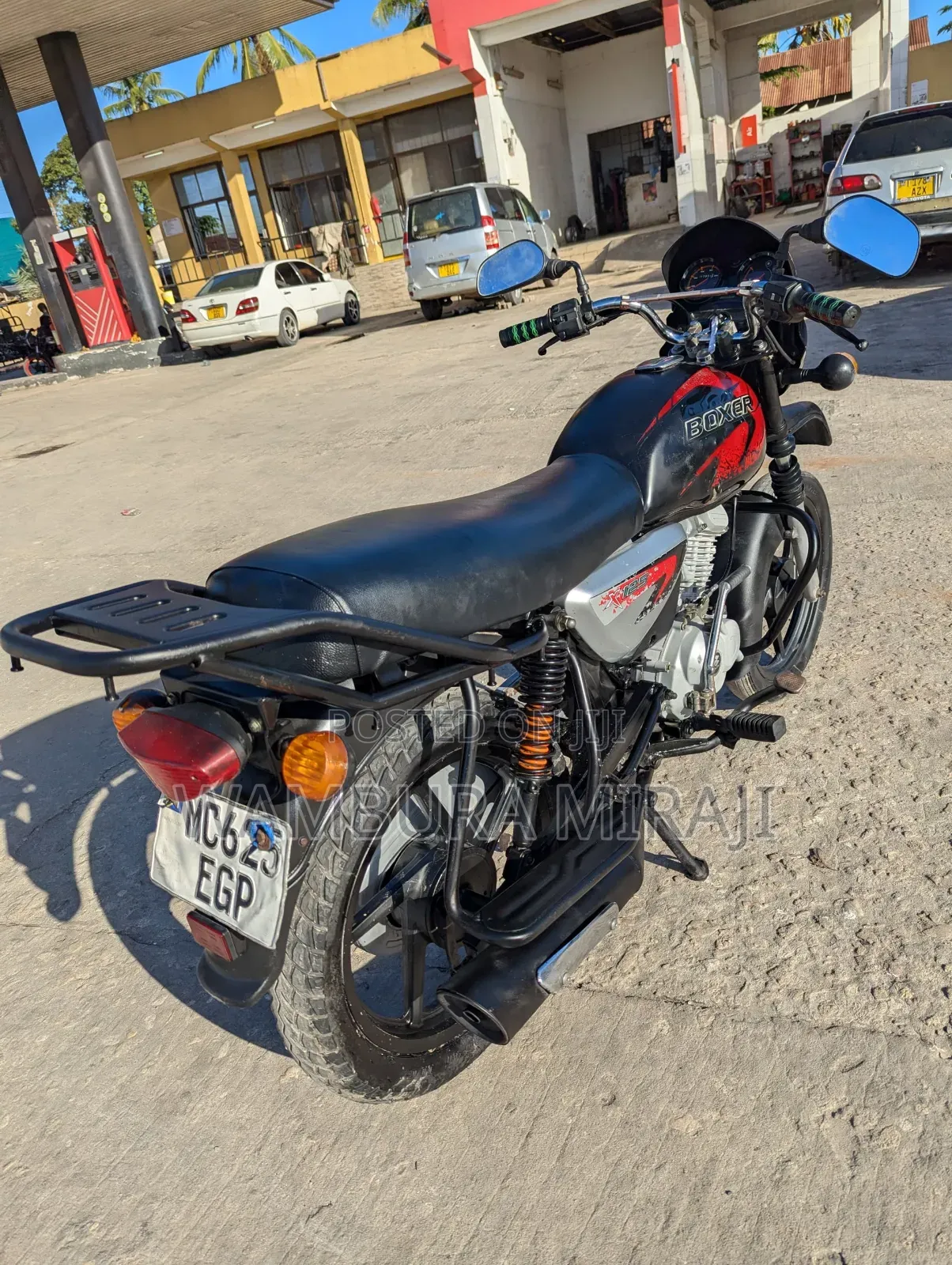 New Bajaj Boxer 125 2025 Black
