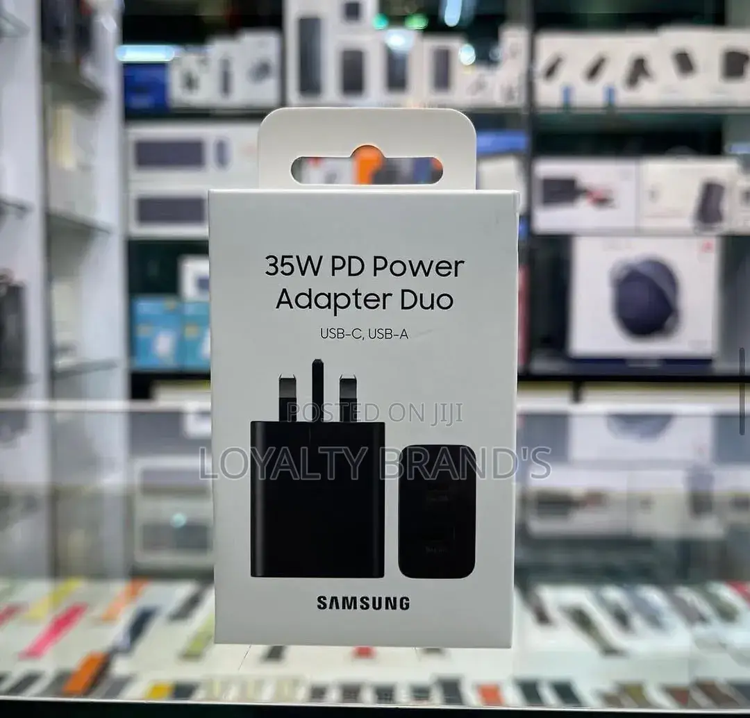 Samsung 35w Fast Charger – Dual Fast Charging Adapter Original Samsung