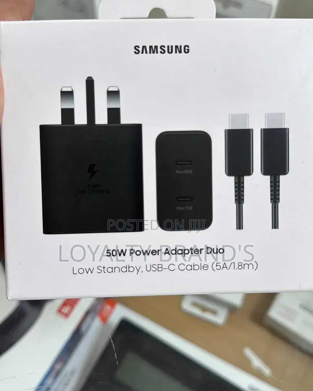 Samsung 50w Full Charger – Ultra Fast Charging Premium Samsung Charger