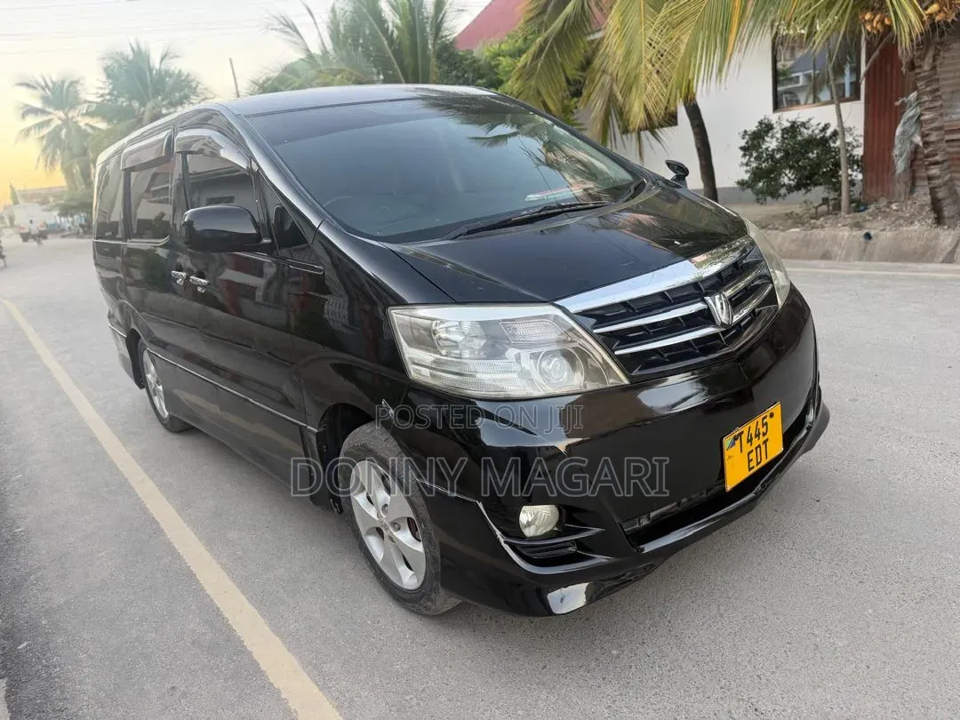 Toyota Alphard 2008 Black