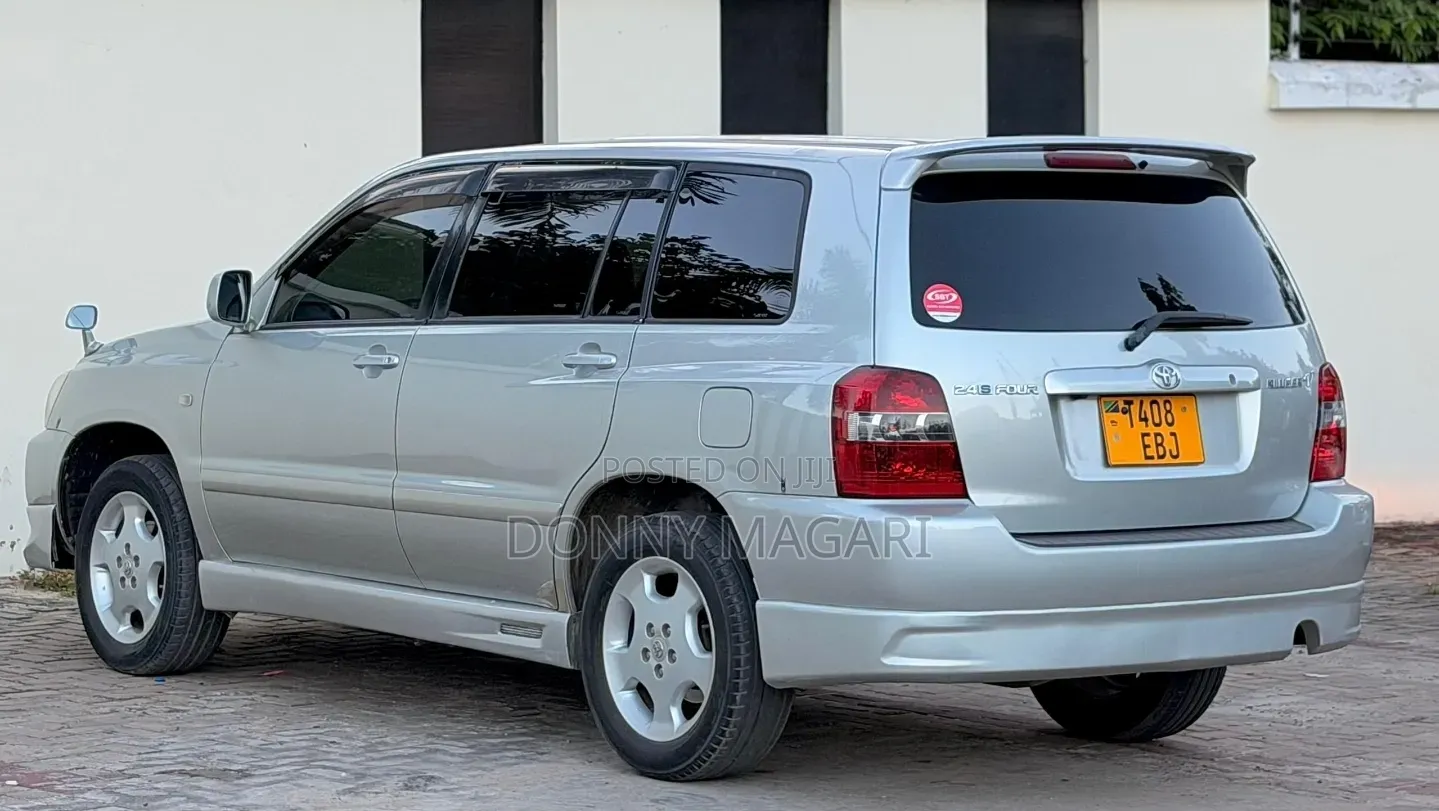 Toyota Kluger 2006 Silver