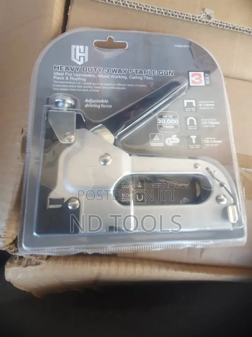 Heavy Duty 3-Way Staple Gun