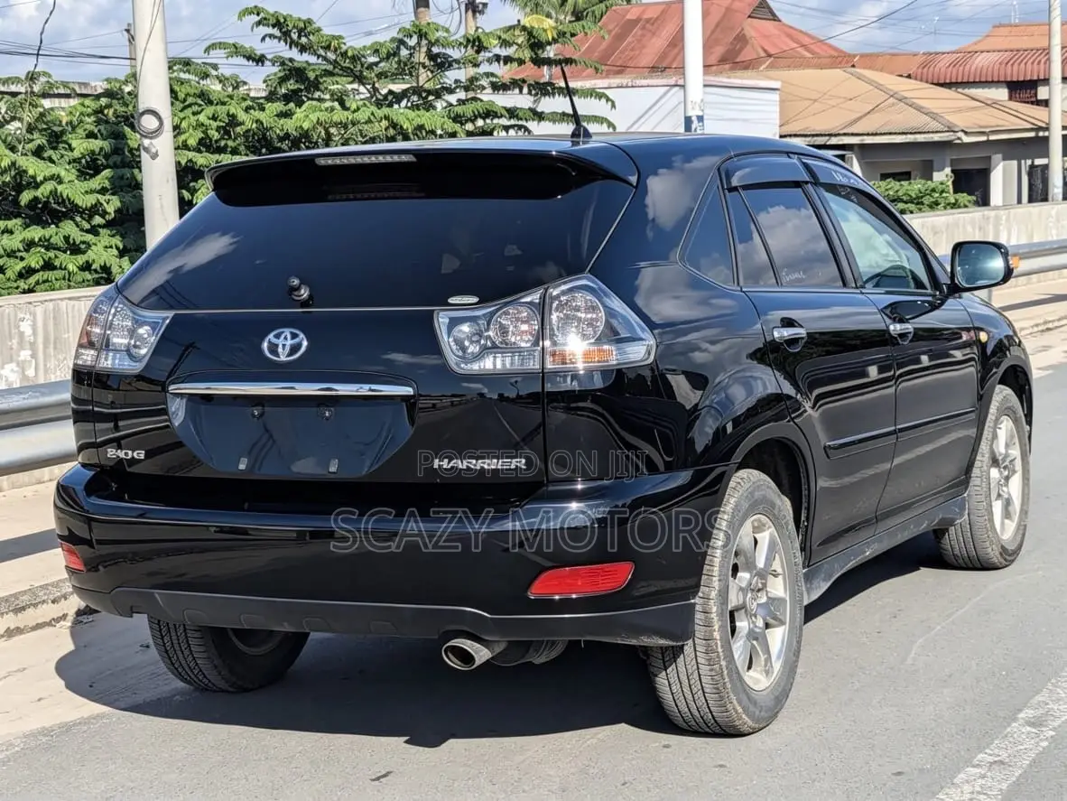Toyota Harrier 2008 Black