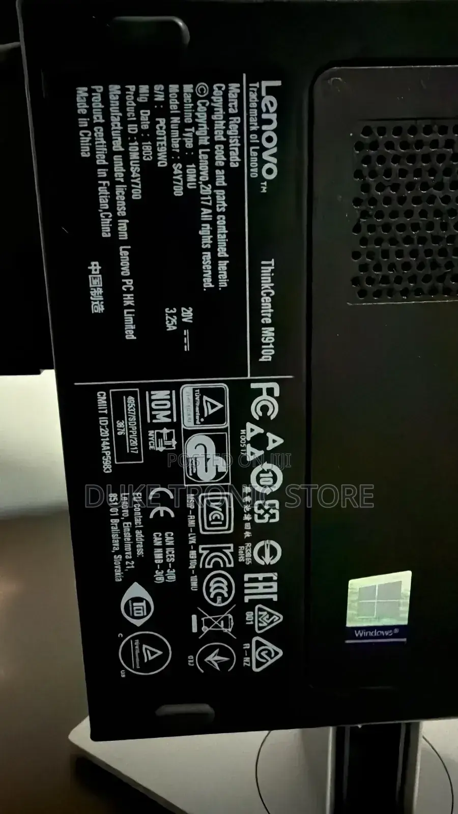 New Lenovo ThinkCentre M910 8GB Intel Core i5 SSD 256GB