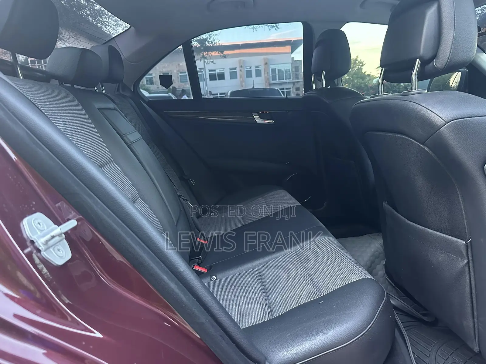 Mercedes-Benz C-Class 2008 Maroon