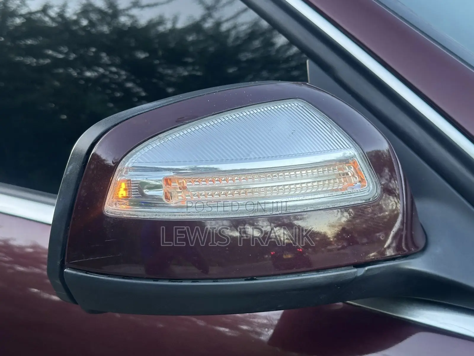 Mercedes-Benz C-Class 2008 Maroon