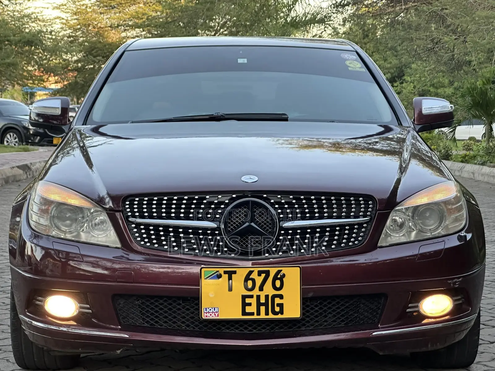 Mercedes-Benz C-Class 2008 Maroon