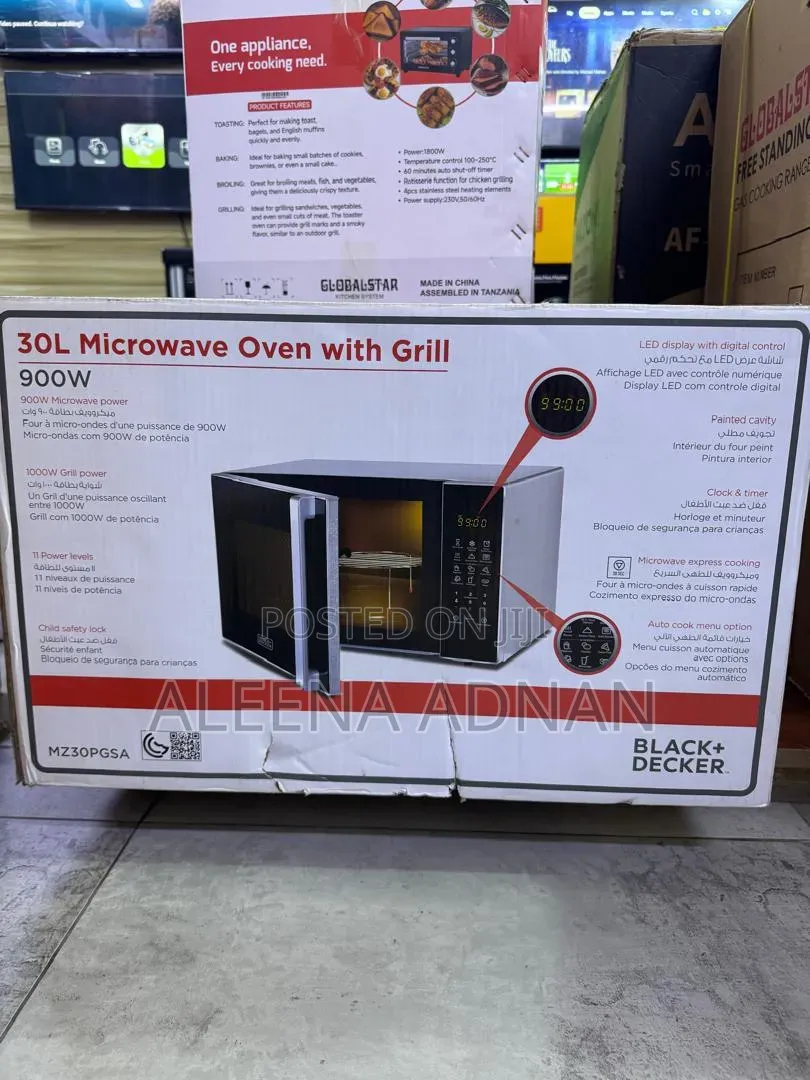 Black +Decker Microwave