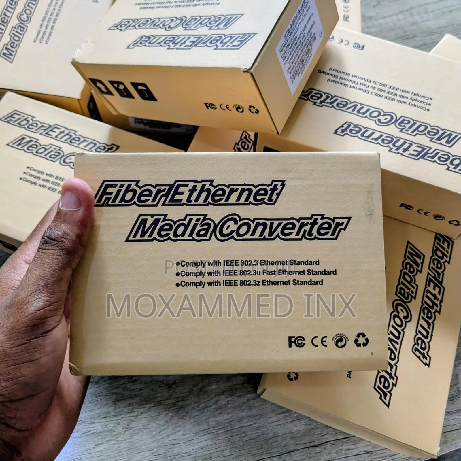 Media Converter Single Mode HTB-Gs-03-Ab 10/100/1000m 1.25gb