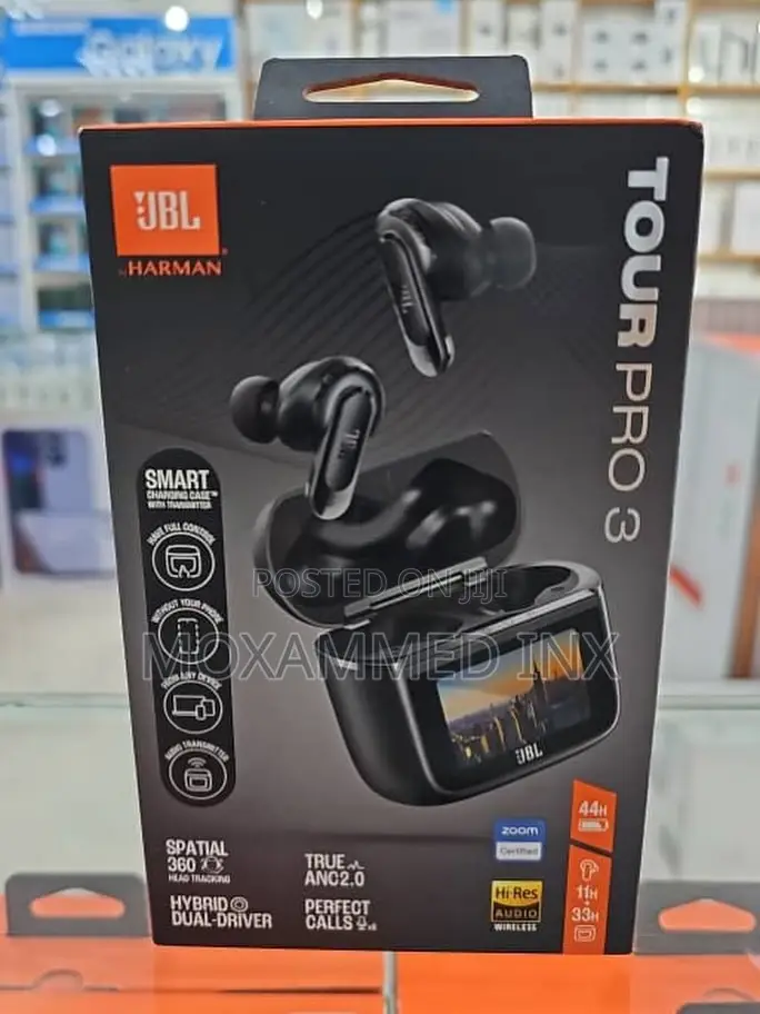 JBL Tourpro3 True Adaptive Noise Cancelling Wireless Bluetooth Earphon