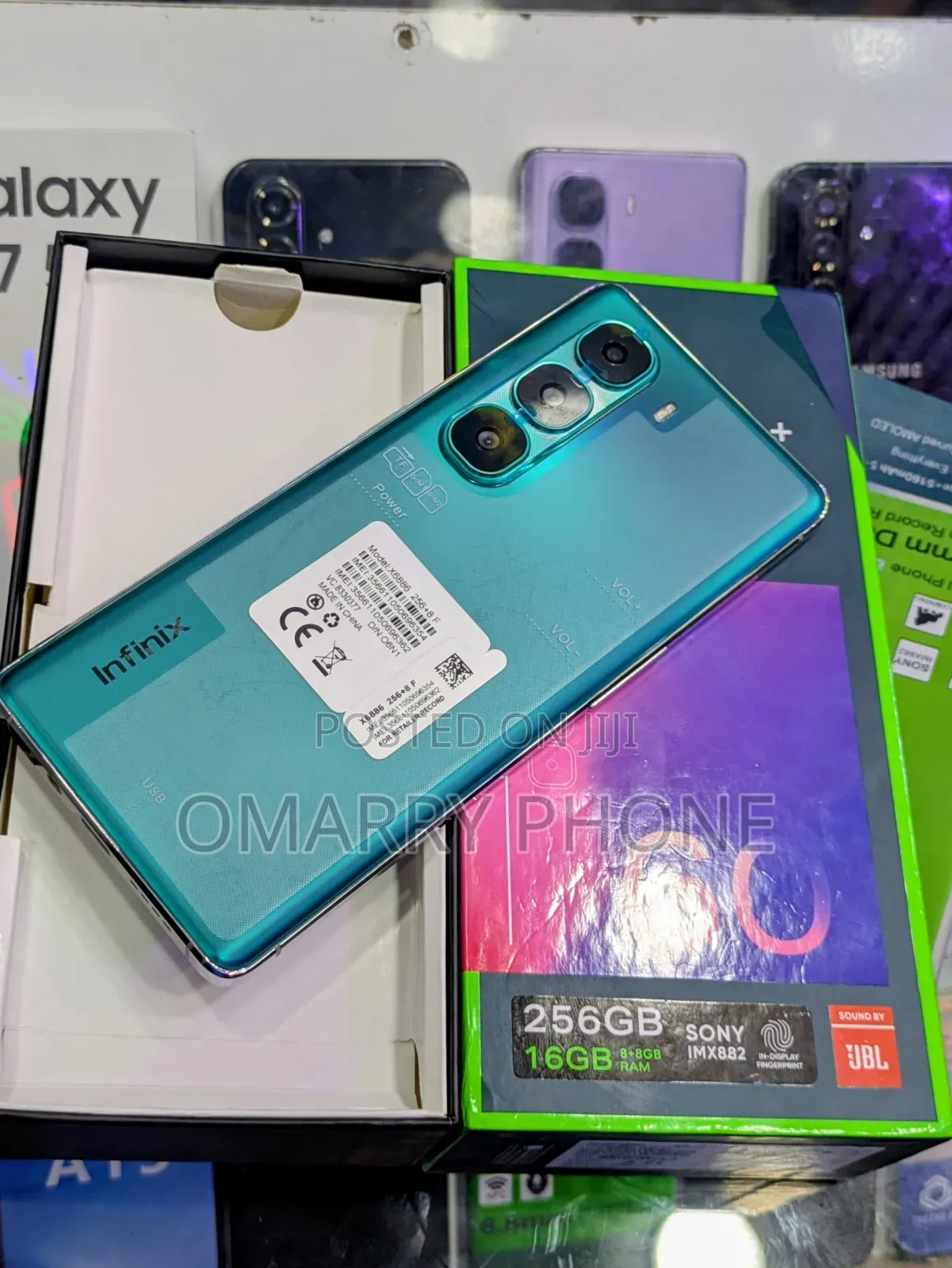 New Infinix Hot 60 Pro 256 GB Blue