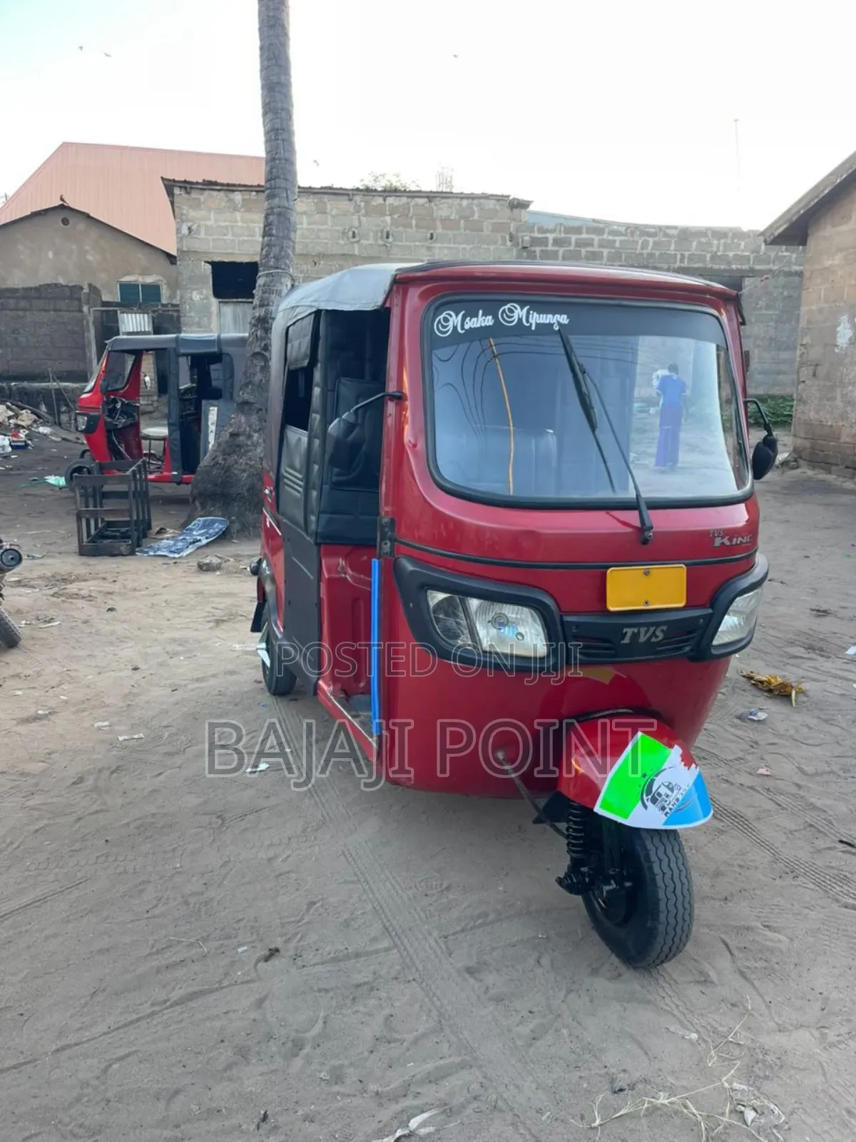 TVS King Deluxe Plus iTouch Start 2023 Red