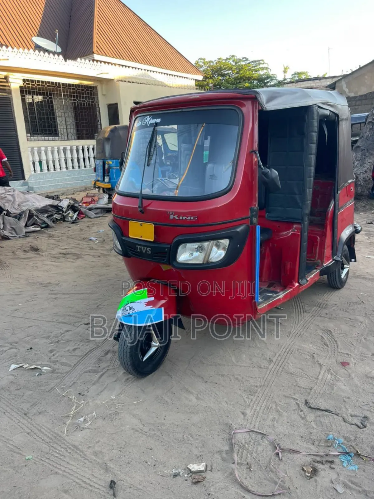 TVS King Deluxe Plus iTouch Start 2023 Red