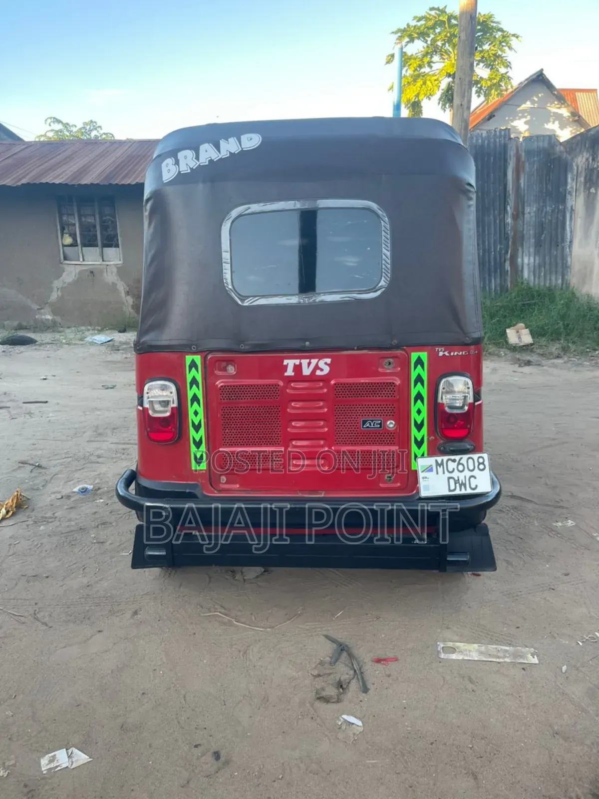 TVS King Deluxe Plus iTouch Start 2023 Red