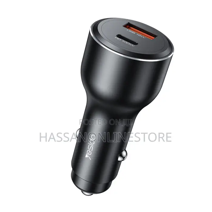 Yesido Y65 Dual Ports 118w Fast Charging Car Charger