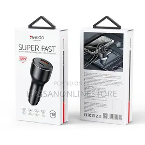 Yesido Y65 Dual Ports 118w Fast Charging Car Charger