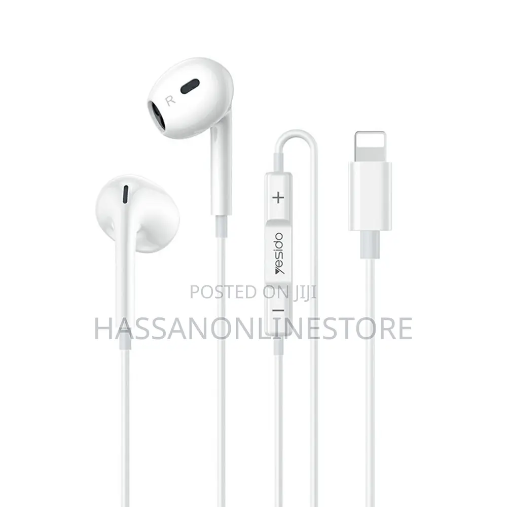Yesido Yh51 Wired Earphones With Lightning Connetor