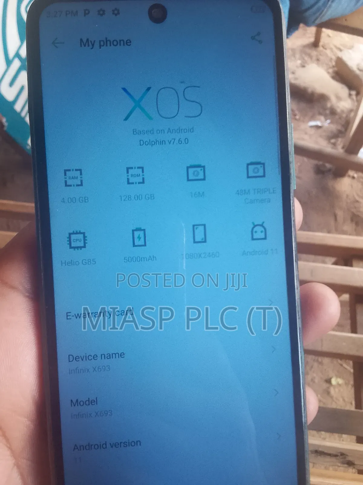 Infinix Note 10 128 GB Blue