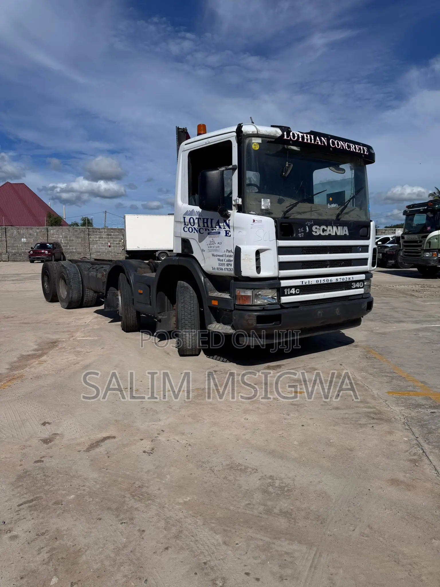 Scania 114c 380 - Chassis Number