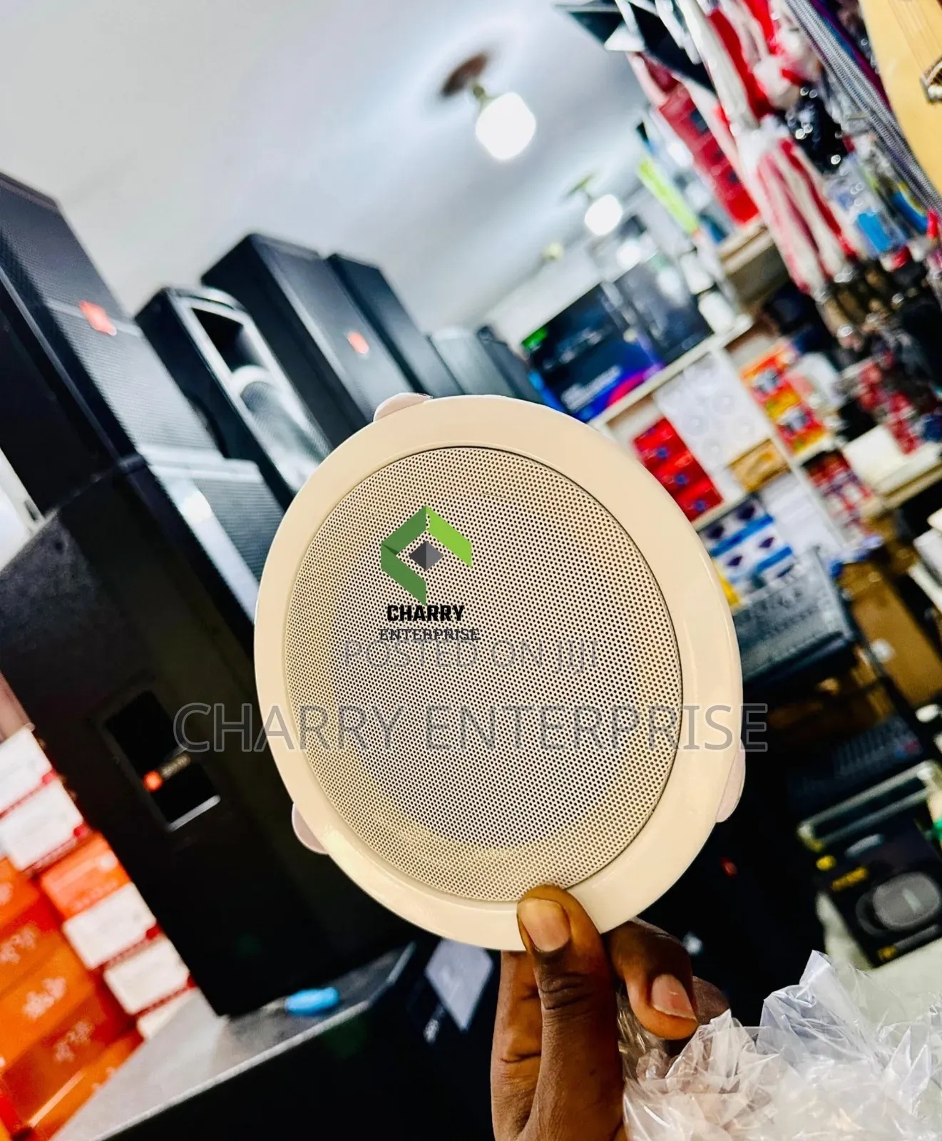 Professional Audio Ceiling Speaker 6 Inch Sauti Bila Kelele Pa Speaker