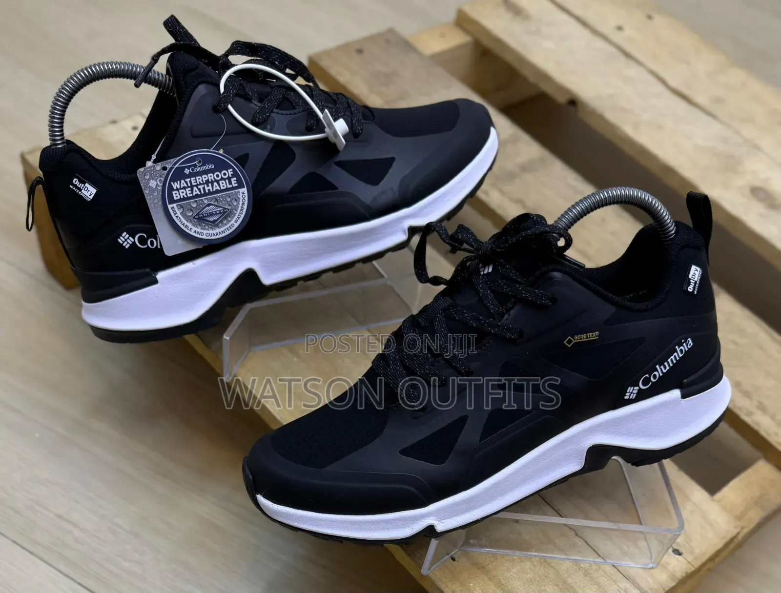 Men's Leather Shoes or Sneakers or Men's Wear Columbia Nicely Branded