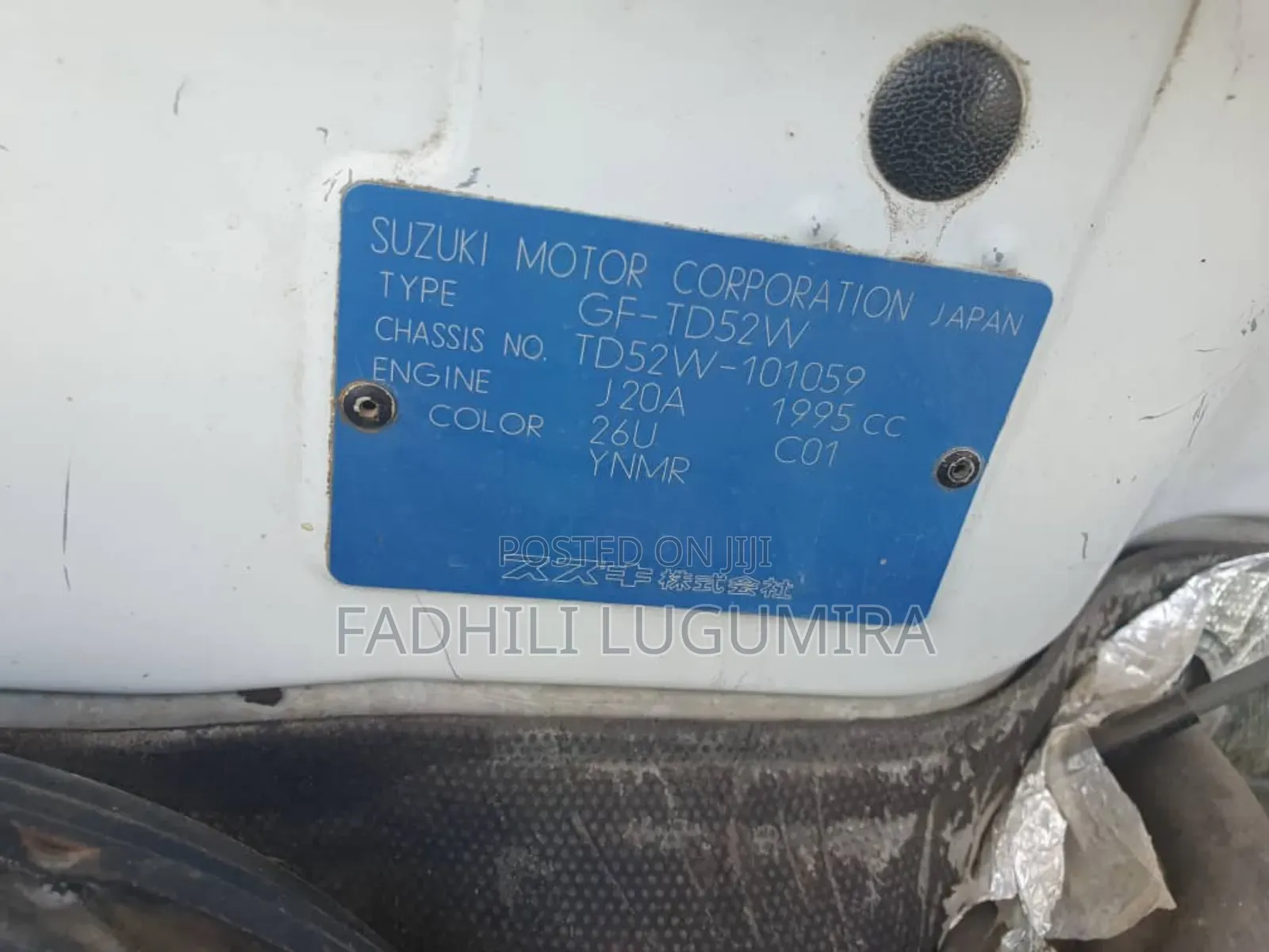 Suzuki Escudo 1997 White