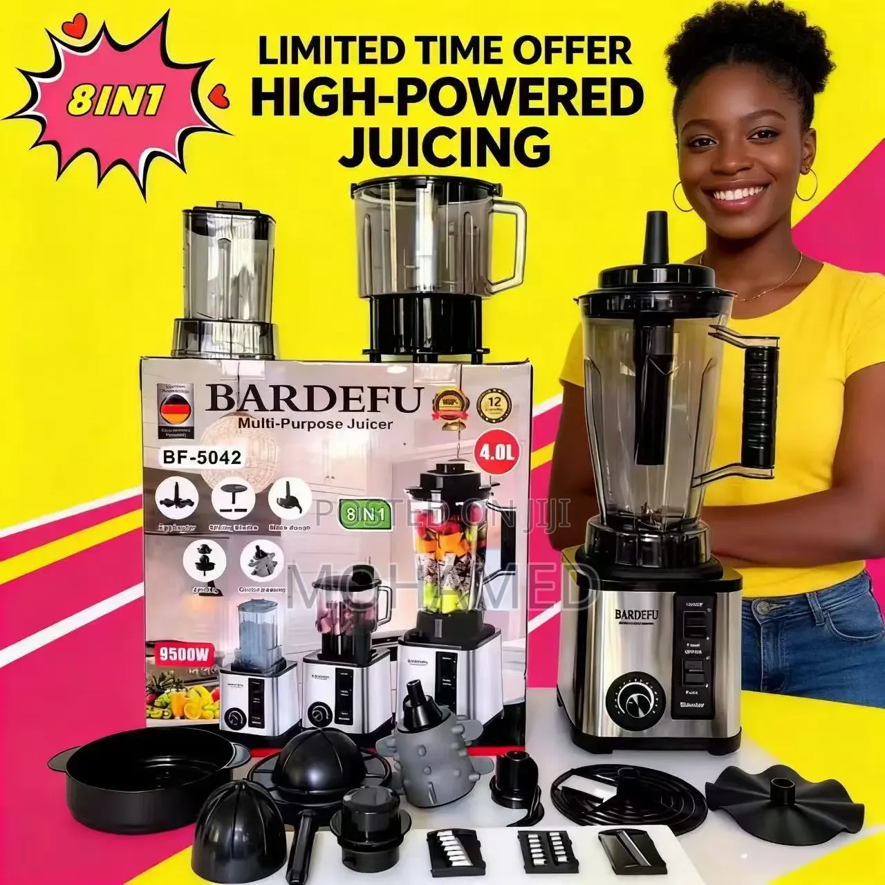 Bardefu Heavy Duty Blender