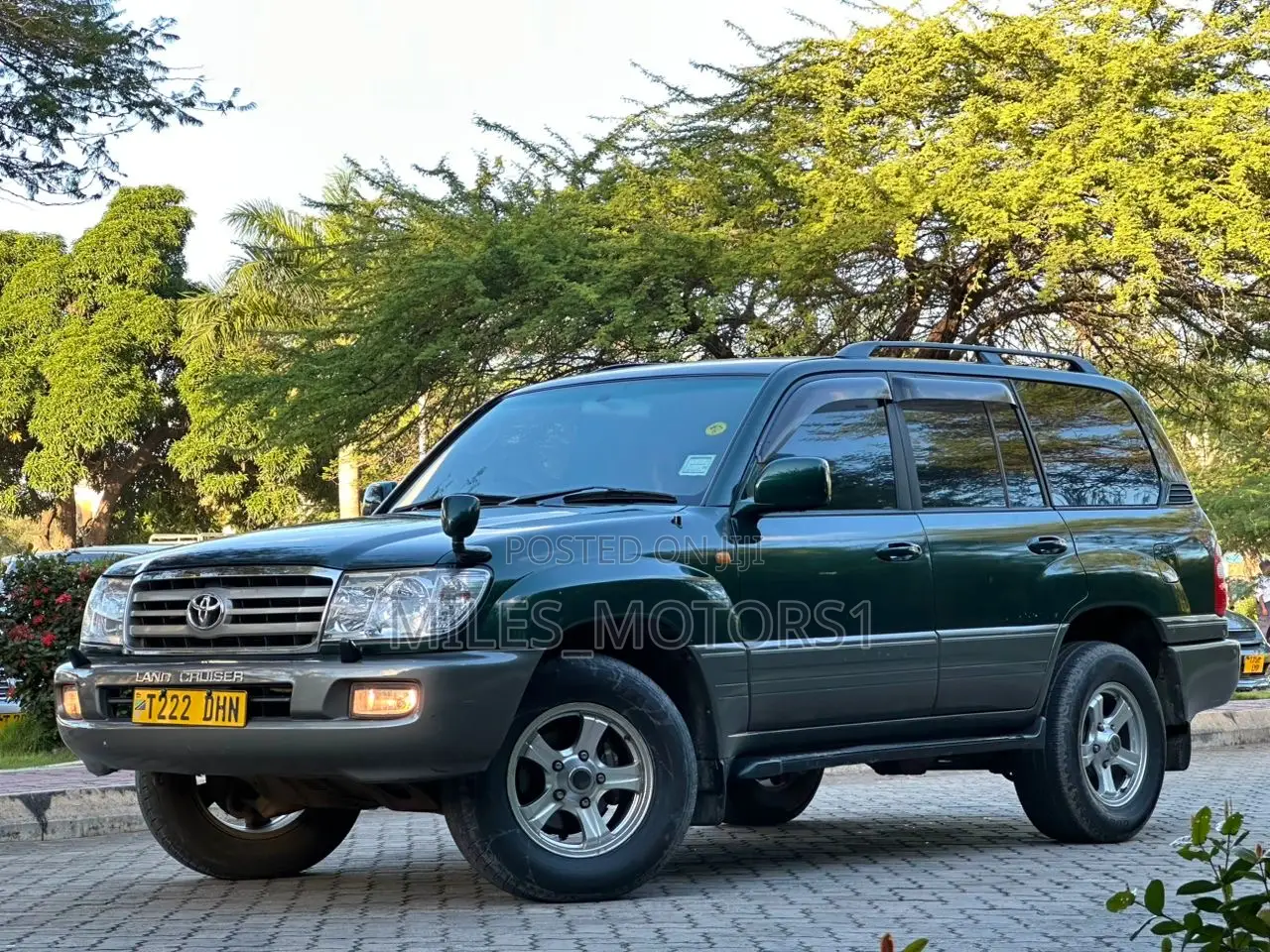 Toyota Land Cruiser 2004 Green
