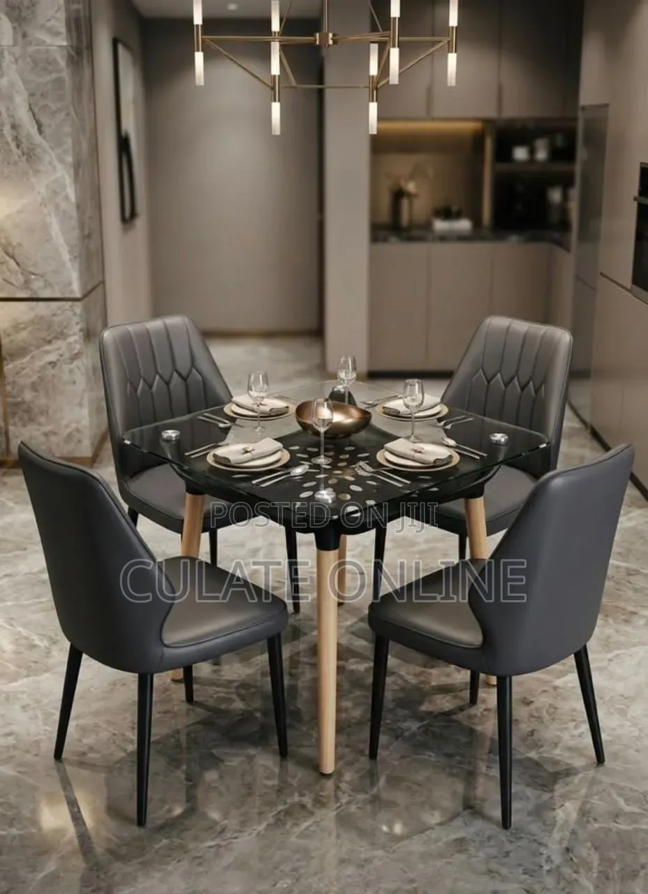 5pcs Dining Table and Chairs Set