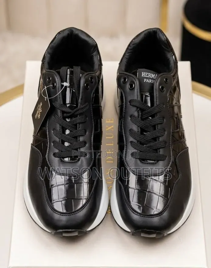 Men's Leather Shoes Simpo and Original Footwears Hermes Branded