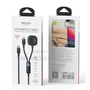 Yesido Ca136c 60w Fast Charging Type-C to Type-C Watch