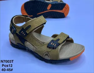 Open Shoes Leathered or Leather Sandals New and Original for Men's