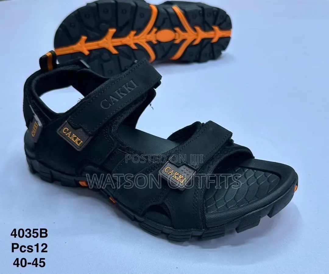 Open Shoes Leathered or Leather Sandals New and Original for Men's